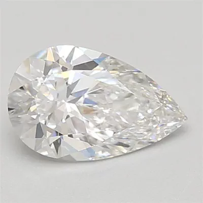 1.34ct D VVS2 Rare Carat Ideal Cut Pear Lab Grown Diamond