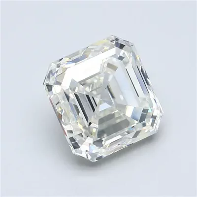 6.02ct F VS2 Very Good Cut Asscher Diamond
