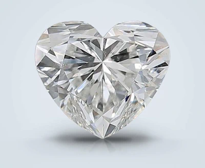 1.09ct G SI2 Rare Carat Ideal Cut Heart Diamond