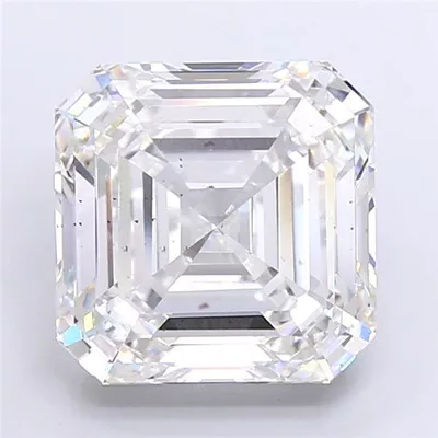15.18ct F VS2 Rare Carat Ideal Cut Asscher Lab Grown Diamond