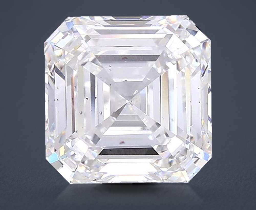 15.18ct F VS2 Rare Carat Ideal Cut Asscher Lab Grown Diamond