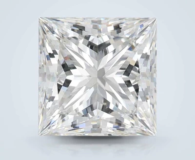 6.10ct G VS1 Rare Carat Ideal Cut Princess Lab Grown Diamond