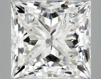 7.94ct E VVS2 Rare Carat Ideal Cut Princess Lab Grown Diamond