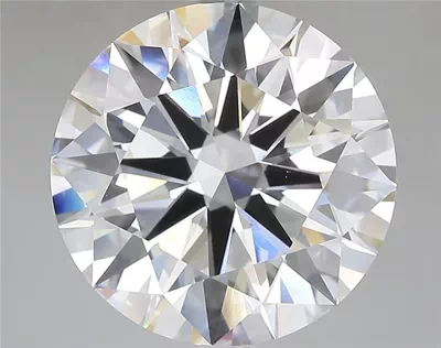 7.08ct E VVS1 Rare Carat Ideal Cut Round Lab Grown Diamond