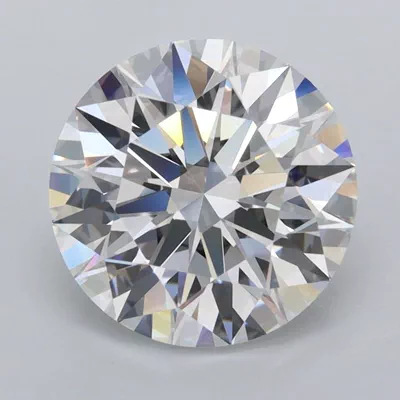 2.93ct D FL Rare Carat Ideal Cut Round Lab Grown Diamond
