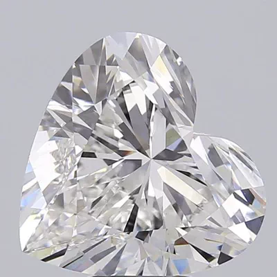 7.00ct F VS1 Rare Carat Ideal Cut Heart Lab Grown Diamond
