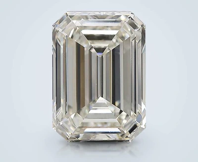 5.01ct J VS1 Rare Carat Ideal Cut Emerald Diamond