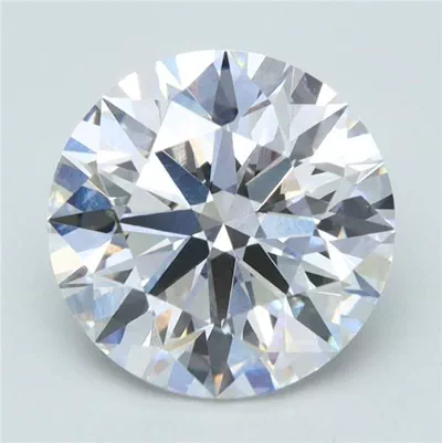 3.38ct F VVS2 Rare Carat Ideal Cut Round Lab Grown Diamond