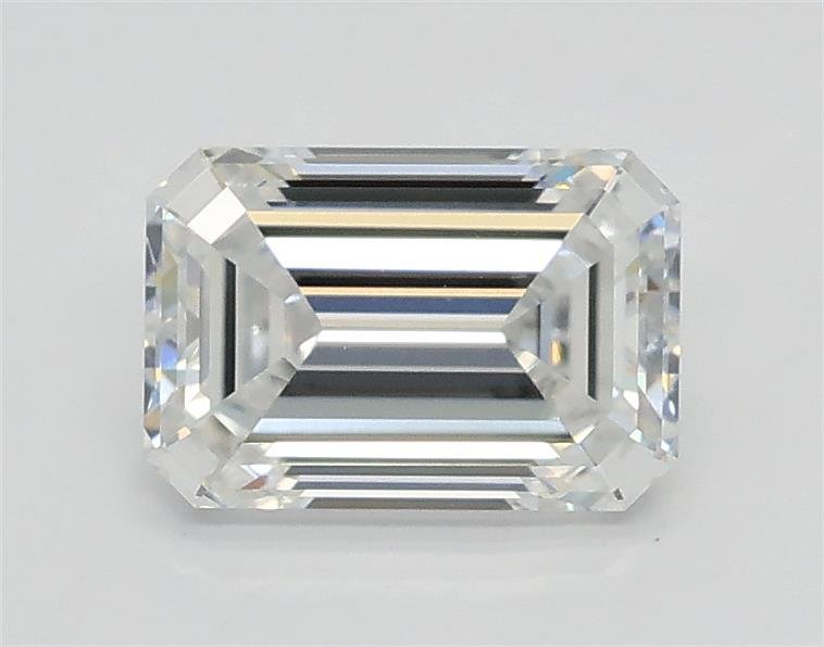 1.03ct D VVS2 Rare Carat Ideal Cut Emerald Lab Grown Diamond