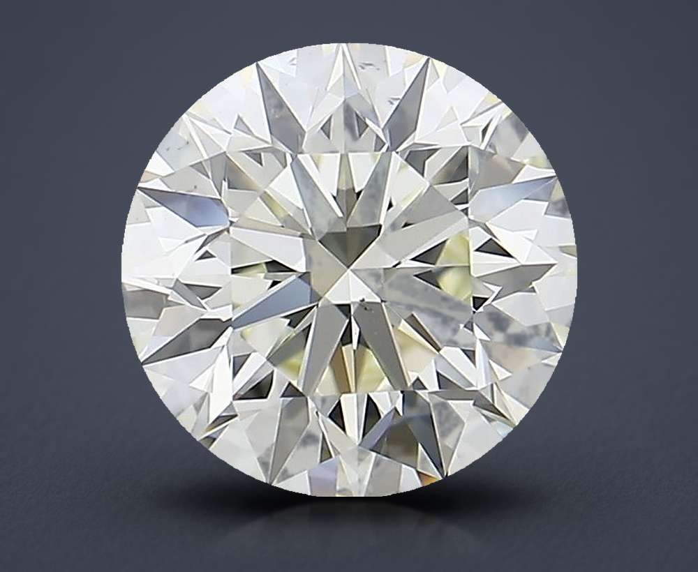 2.55ct K VS2 Excellent Cut Round Diamond