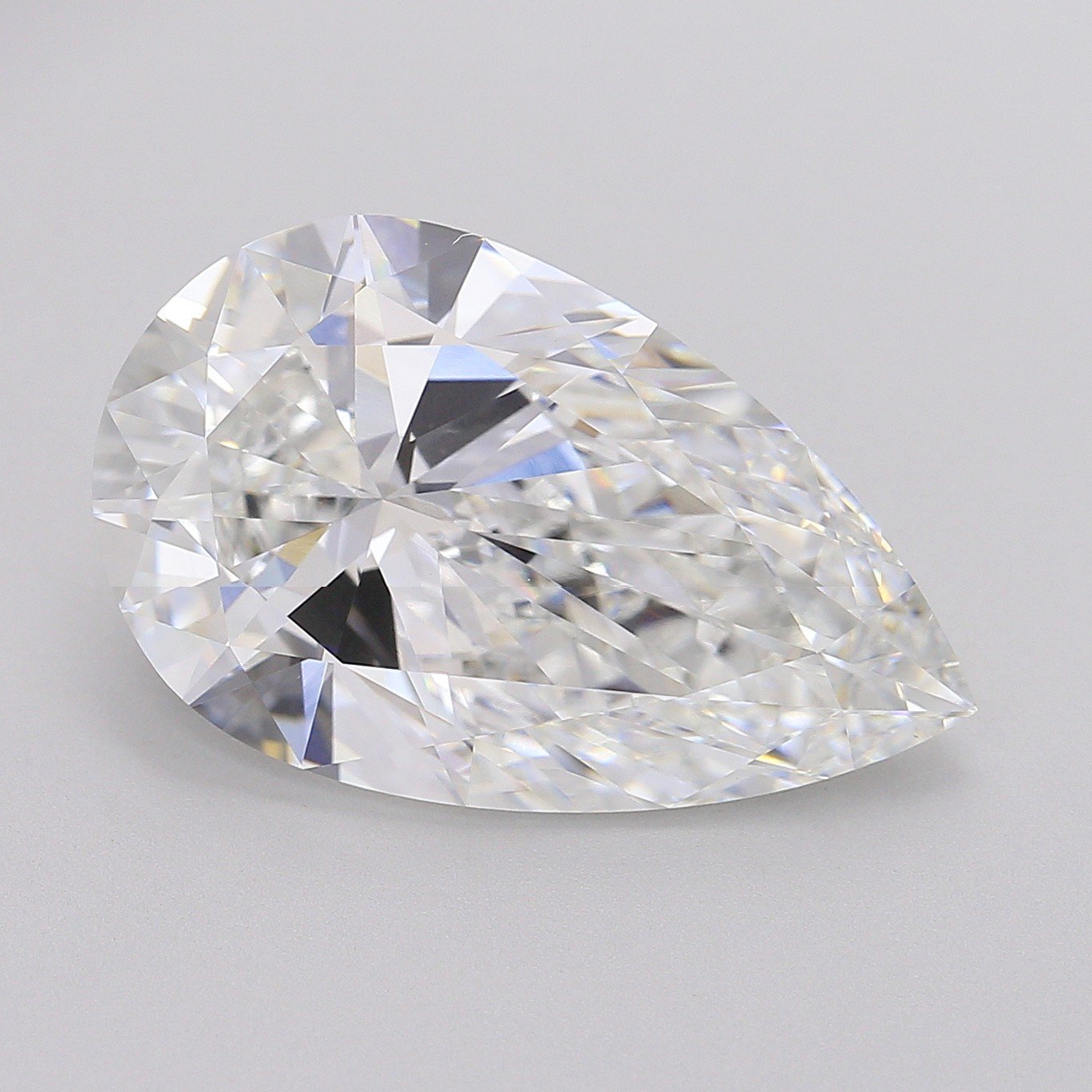 10.35ct F VVS2 Rare Carat Ideal Cut Pear Lab Grown Diamond