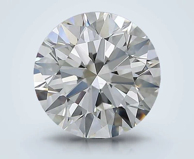 3.01ct J VS2 Rare Carat Ideal Cut Round Diamond