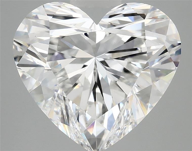 5.16ct E VS1 Rare Carat Ideal Cut Heart Lab Grown Diamond