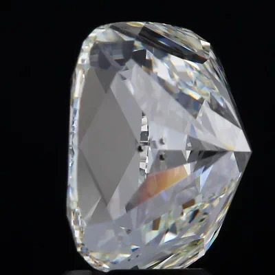 4.24ct J SI1 Rare Carat Ideal Cut Cushion Diamond