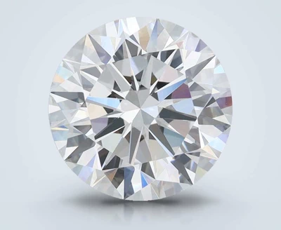 5.02ct D VVS2 Excellent Cut Round Lab Grown Diamond