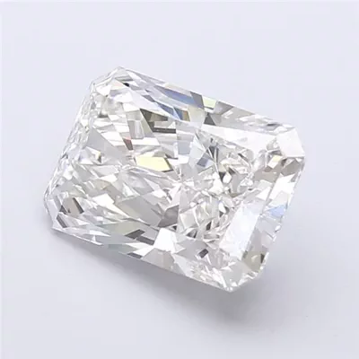 2.72ct F VVS2 Rare Carat Ideal Cut Radiant Lab Grown Diamond