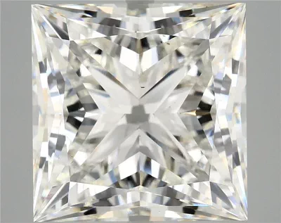 20.45ct H VS2 Rare Carat Ideal Cut Princess Lab Grown Diamond