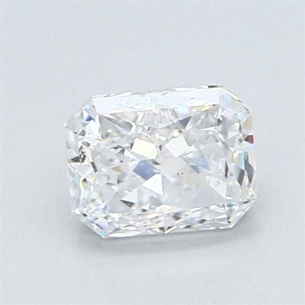 0.92ct D SI2 Very Good Cut Radiant Diamond