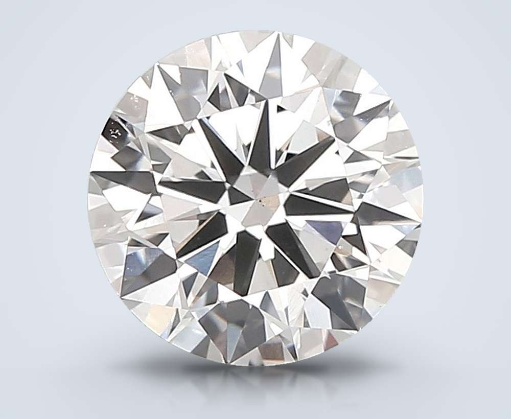 2.53ct F VS1 Rare Carat Ideal Cut Round Lab Grown Diamond