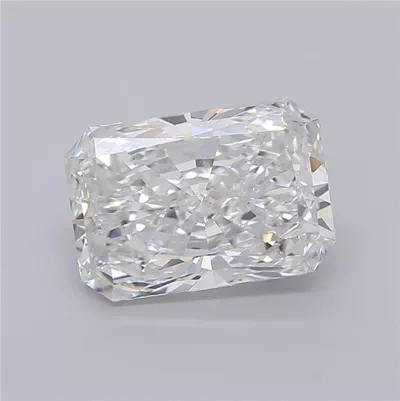 4.04ct F VS1 Rare Carat Ideal Cut Radiant Lab Grown Diamond
