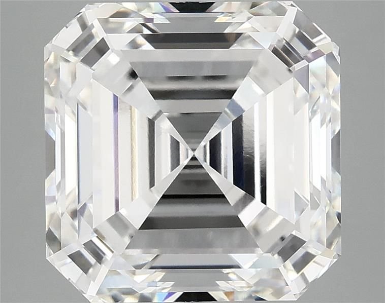 6.37ct F VVS2 Excellent Cut Asscher Lab Grown Diamond