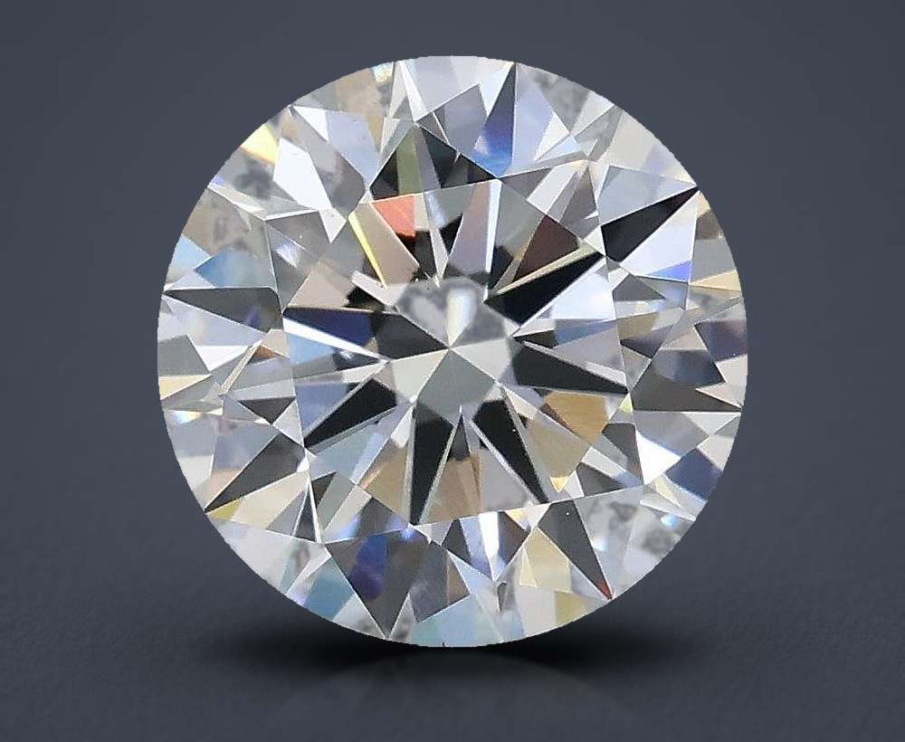 2.00ct D VS2 Excellent Cut Round Lab Grown Diamond
