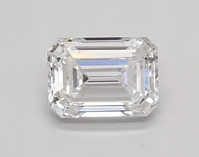 0.66ct D VS1 Rare Carat Ideal Cut Emerald Lab Grown Diamond