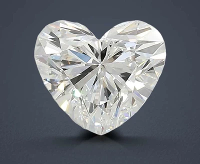 2.43ct D VS1 Rare Carat Ideal Cut Heart Lab Grown Diamond