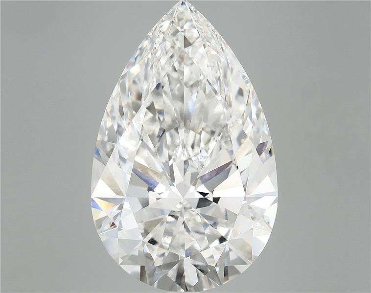 10.47ct F VVS2 Rare Carat Ideal Cut Pear Lab Grown Diamond