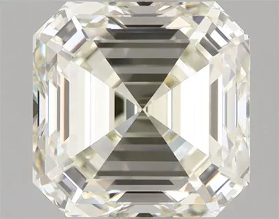 2.05ct K VVS1 Rare Carat Ideal Cut Asscher Diamond