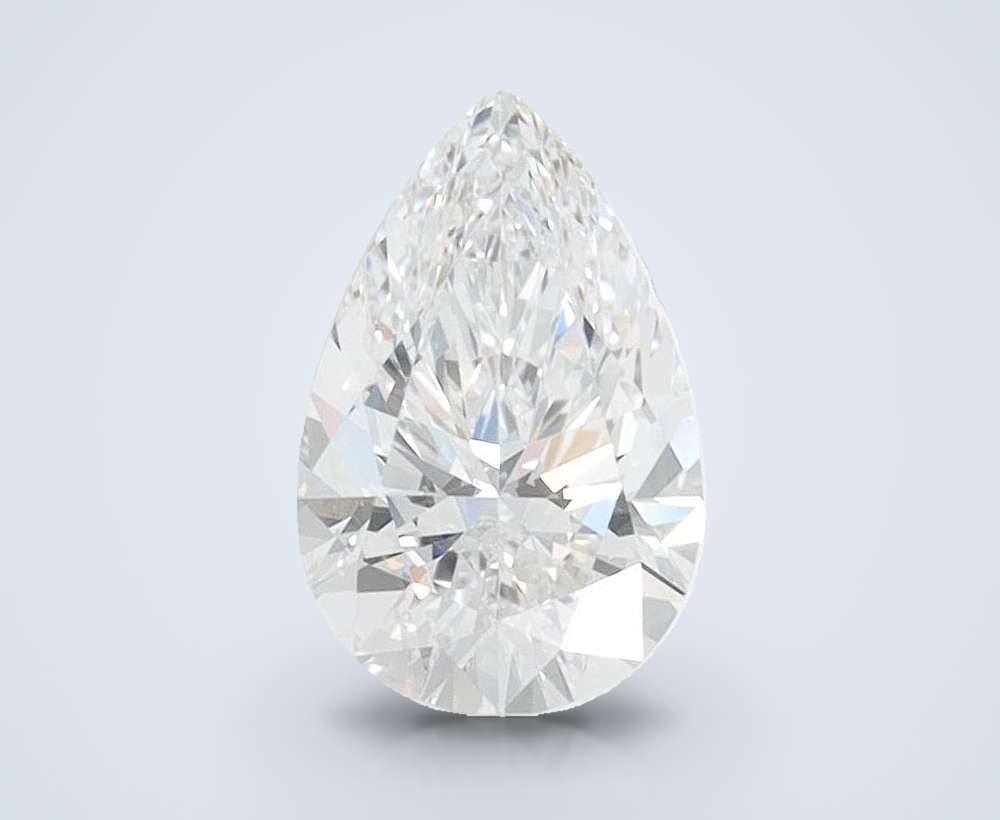 1.08ct D VVS1 Rare Carat Ideal Cut Pear Lab Grown Diamond