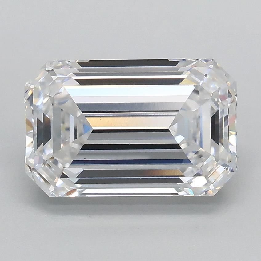 2.09ct D VS1 Rare Carat Ideal Cut Emerald Lab Grown Diamond