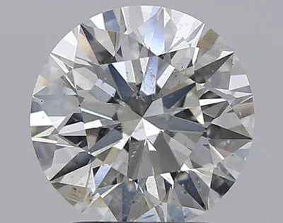 2.15ct I SI2 Rare Carat Ideal Cut Round Diamond
