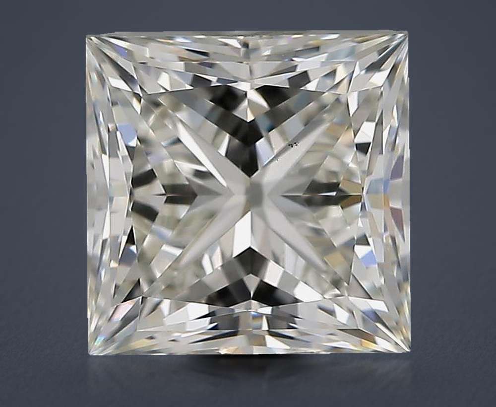1.80ct J VS2 Rare Carat Ideal Cut Princess Diamond
