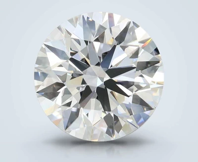 4.05ct D VVS1 Rare Carat Ideal Cut Round Lab Grown Diamond