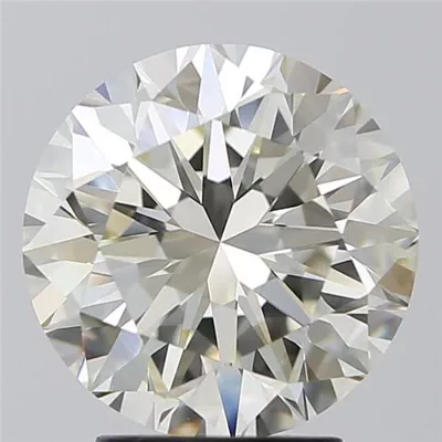 3.51ct J VVS1 Excellent Cut Round Diamond