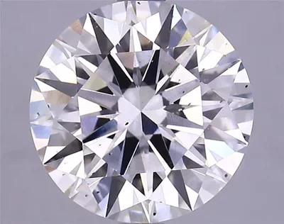 3.58ct F SI1 Rare Carat Ideal Cut Round Lab Grown Diamond