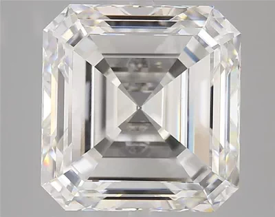 8.01ct E VVS2 Very Good Cut Asscher Lab Grown Diamond
