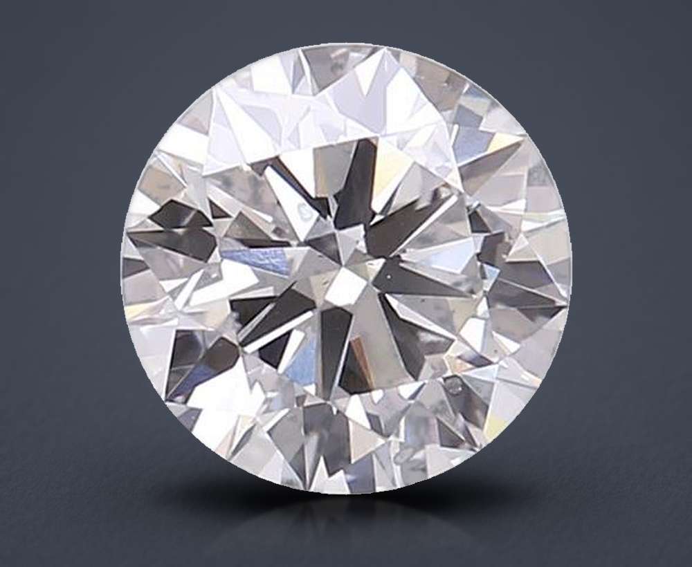 2.00ct H VS2 Rare Carat Ideal Cut Round Lab Grown Diamond