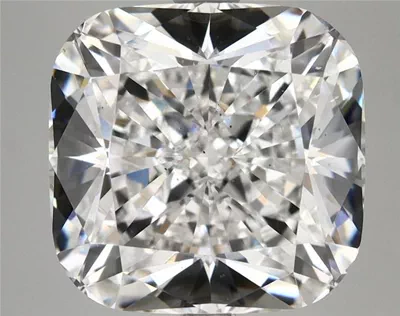 8.19ct E VS2 Rare Carat Ideal Cut Cushion Lab Grown Diamond