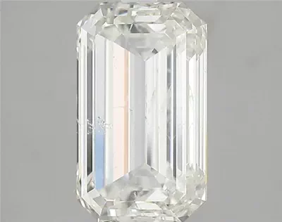 4.01ct I SI1 Very Good Cut Emerald Diamond