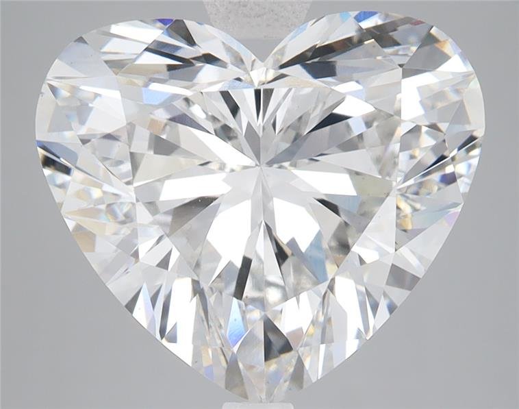 7.07ct E VS1 Rare Carat Ideal Cut Heart Lab Grown Diamond