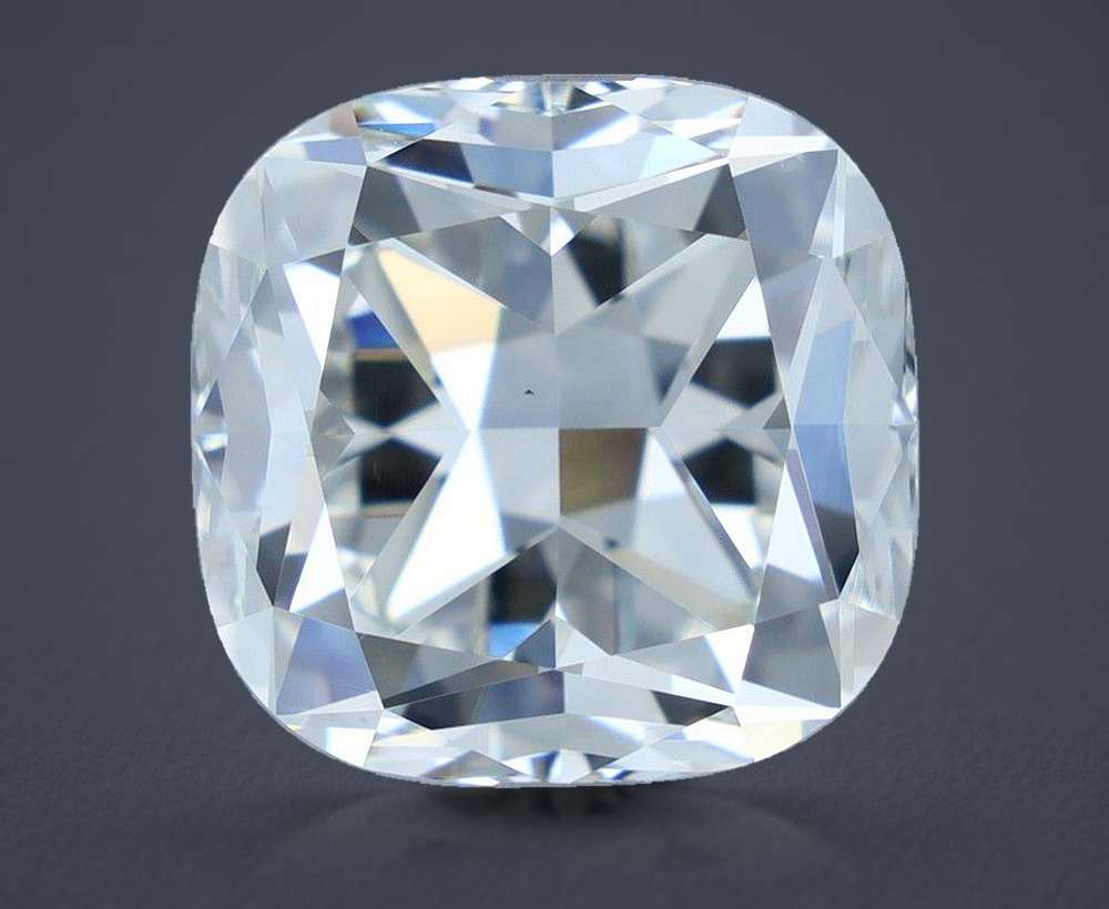 3.03ct J VS2 Rare Carat Ideal Cut Cushion Diamond