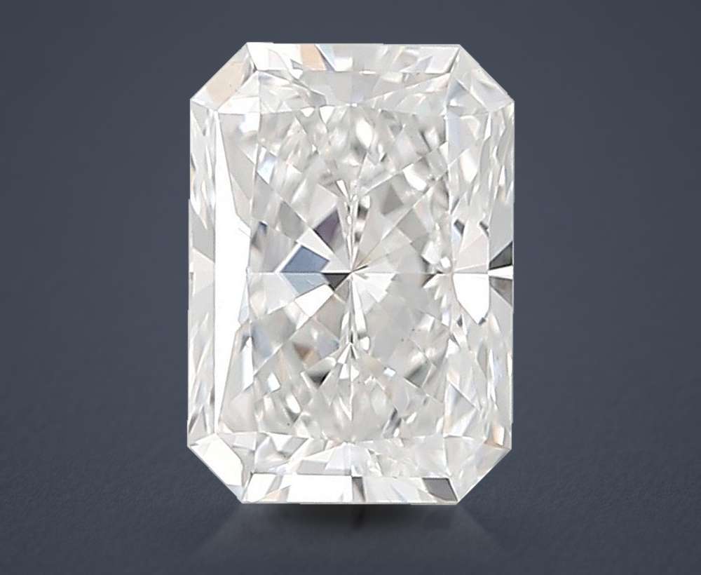 2.52ct D VVS2 Very Good Cut Radiant Lab Grown Diamond