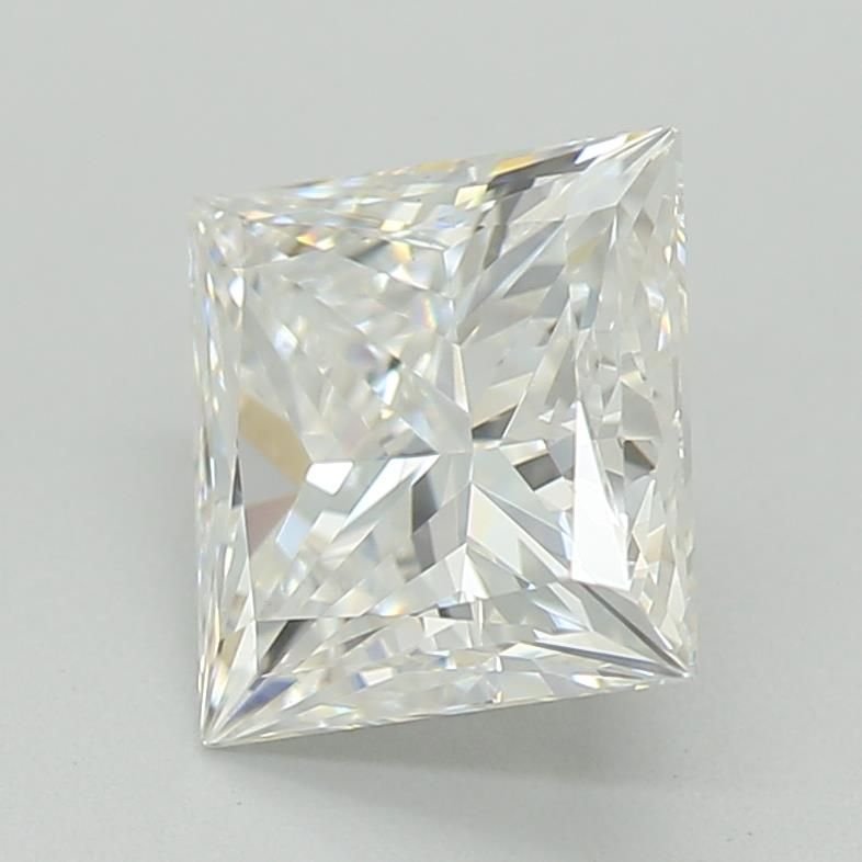 1.01ct E VVS2 Rare Carat Ideal Cut Princess Lab Grown Diamond