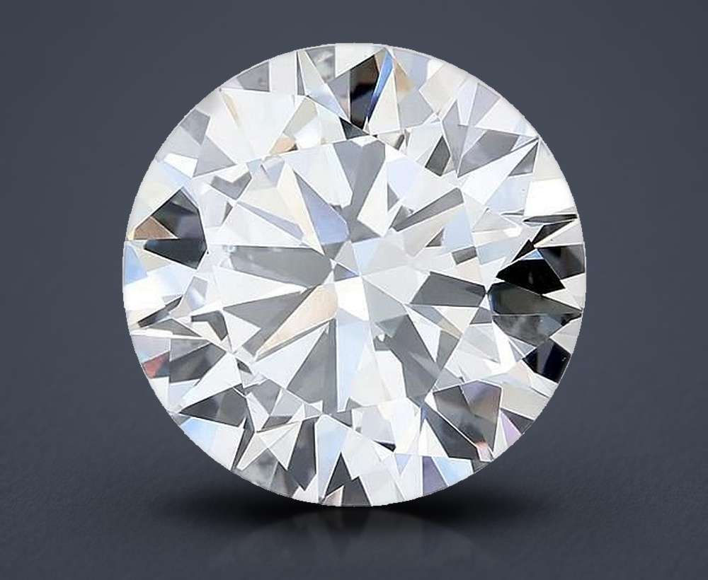 6.91ct E VS1 Excellent Cut Round Lab Grown Diamond