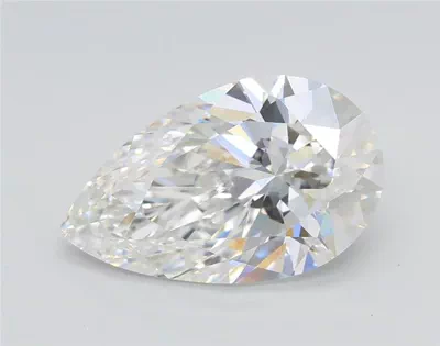 2.04ct F VVS2 Rare Carat Ideal Cut Pear Lab Grown Diamond