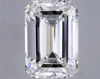 12.03ct G VS1 Rare Carat Ideal Cut Emerald Lab Grown Diamond