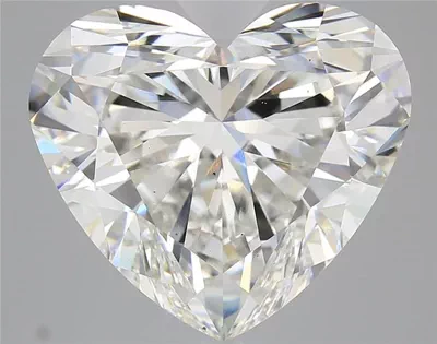 13.64ct G VS2 Rare Carat Ideal Cut Heart Lab Grown Diamond