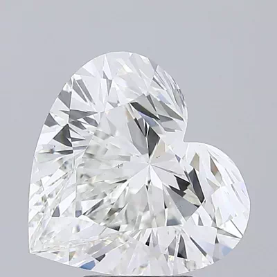 5.07ct G VS1 Rare Carat Ideal Cut Heart Lab Grown Diamond